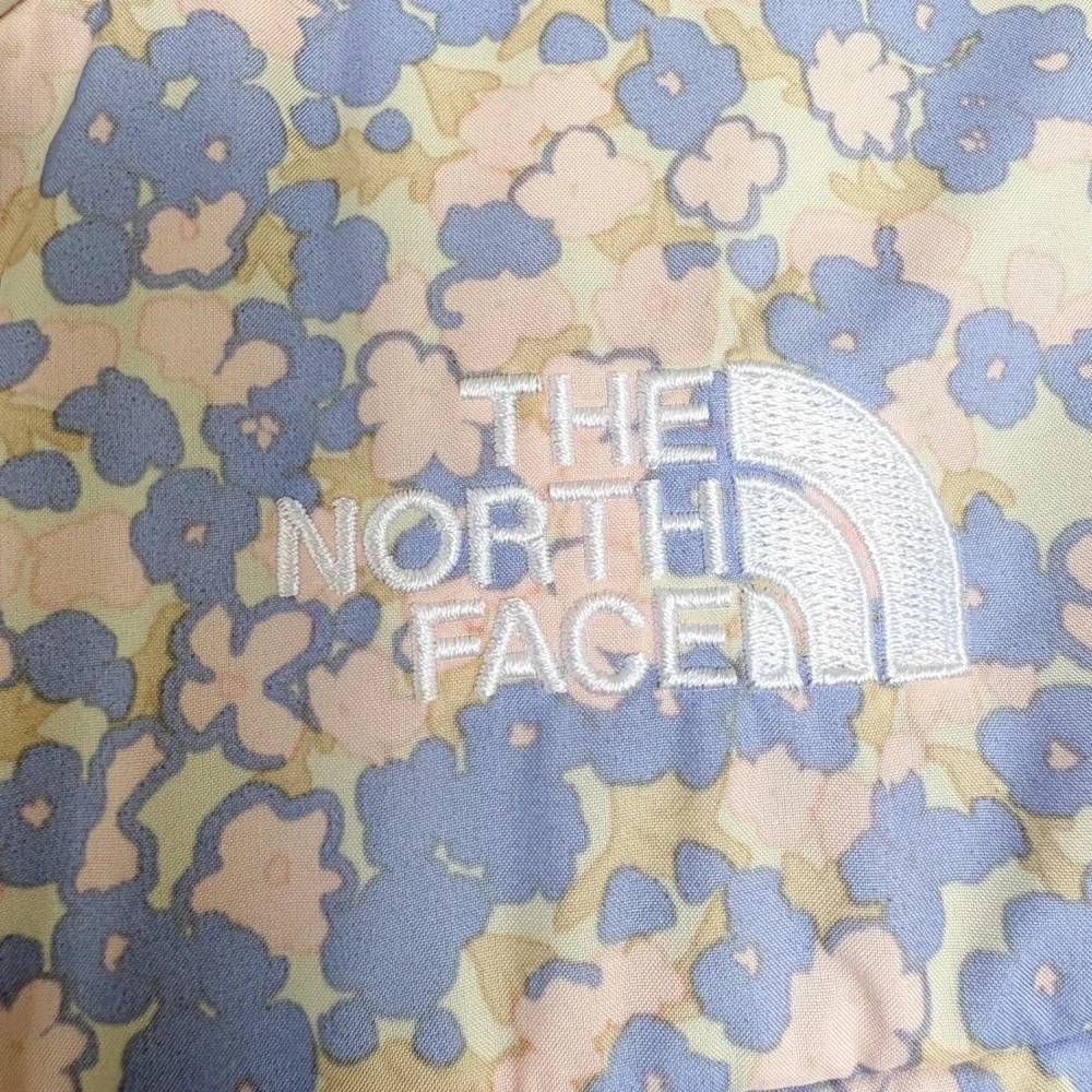 The‎ North Face Reversible Fleece Jacket, Girls M (10/12) Purple Floral